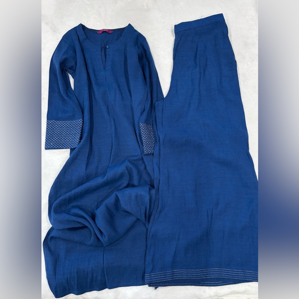 Libas Blue Kurta Set